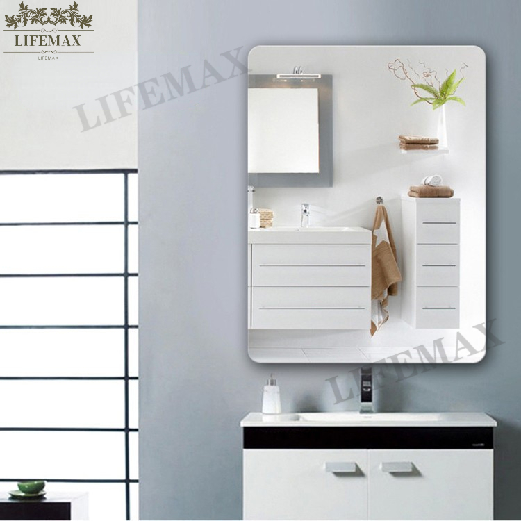 [SG Seller] Frameless Bathroom Mirror Vanity Mirror Toilet Mirror