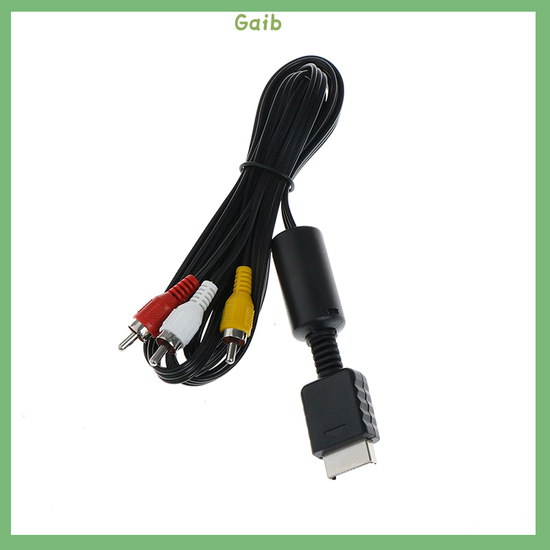 Gaib AV audio video cable cord wire for ps2 ps3 play station console system