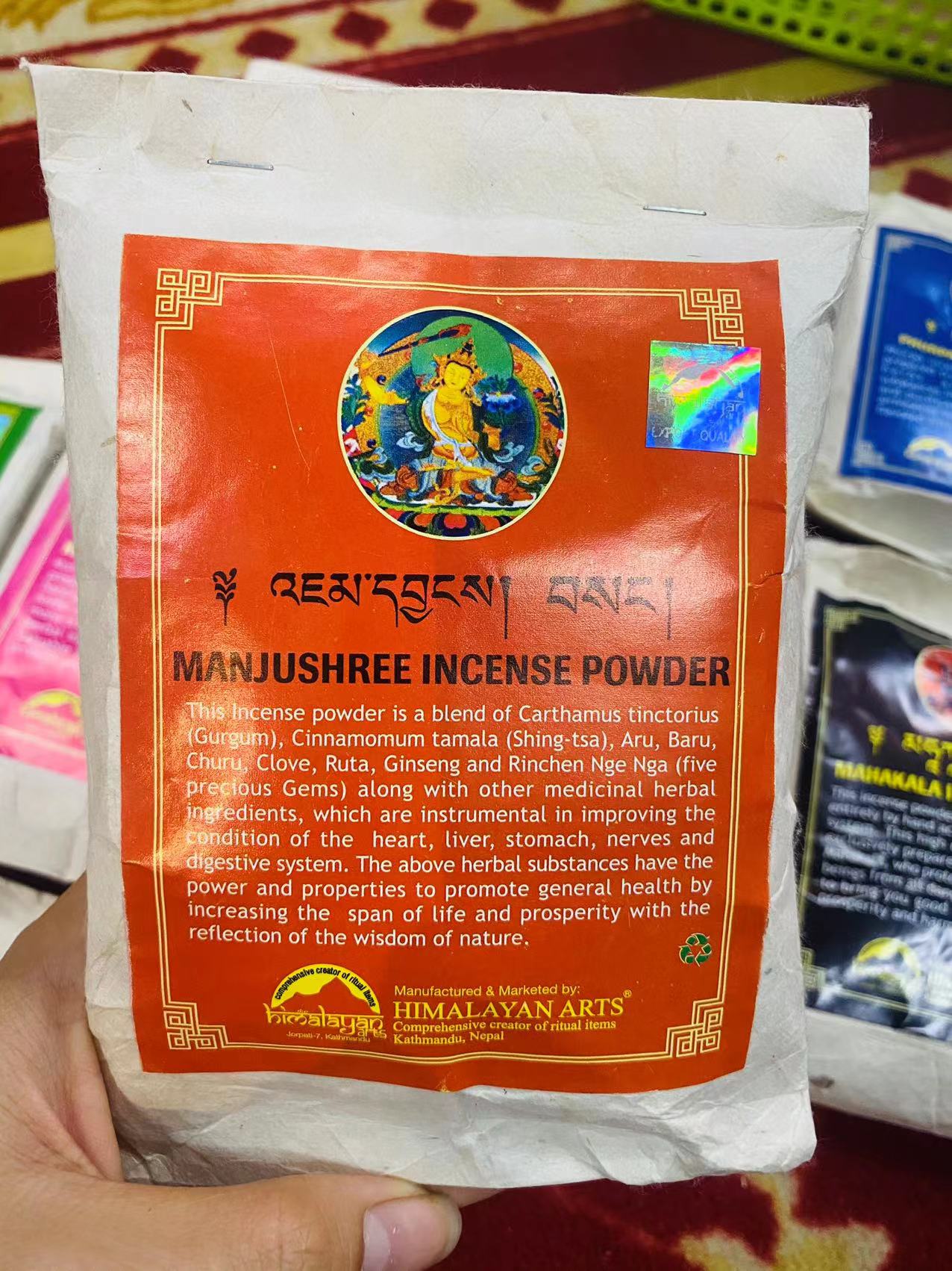 Bột xông Himalayan gói màu