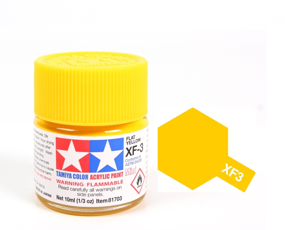 Acrylic ( XF1 ~ XF20  ) sơn mô hình gốc nước 10ML Tamiya