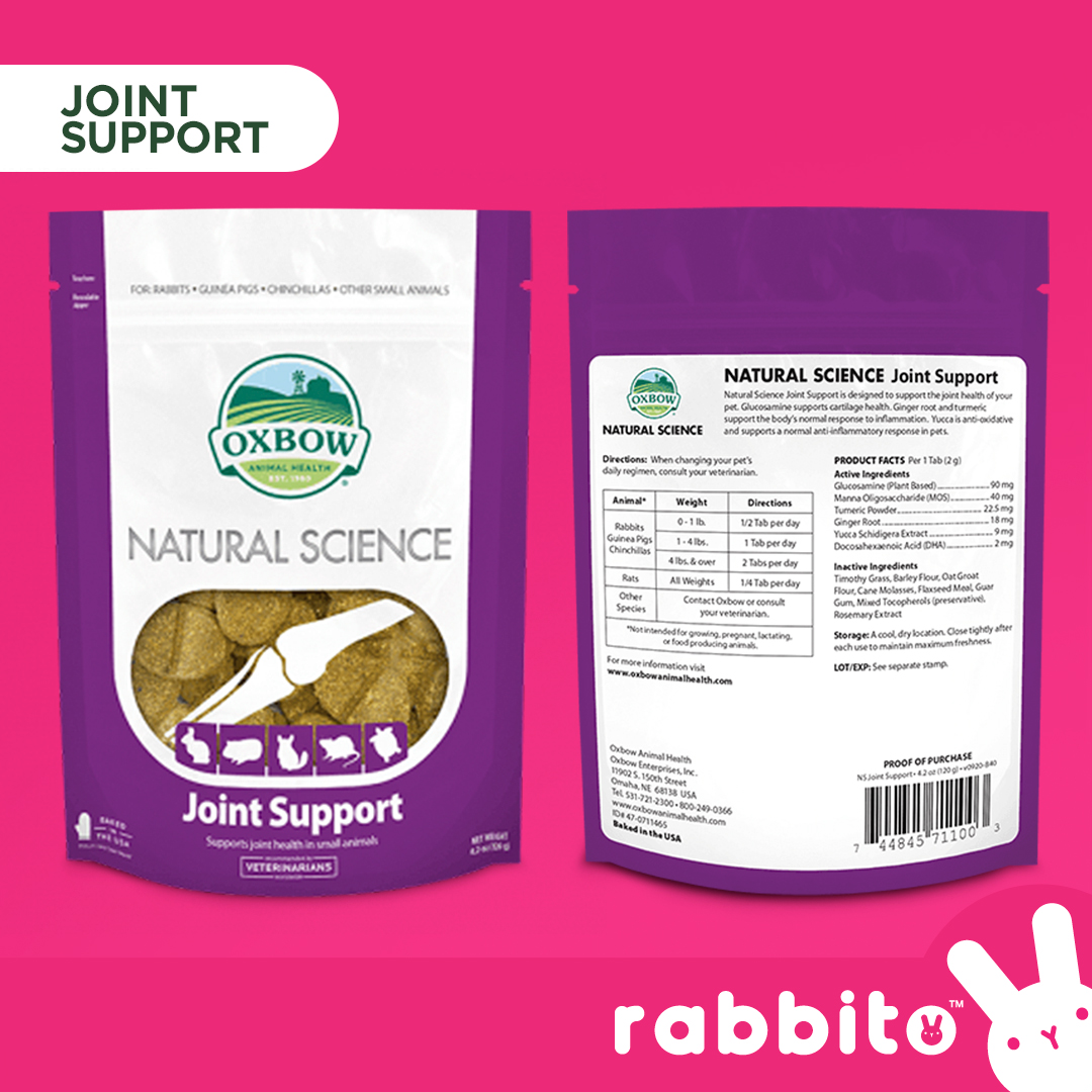 Oxbow Natural Science Supplements (Digestive, Joint, Urinary Support