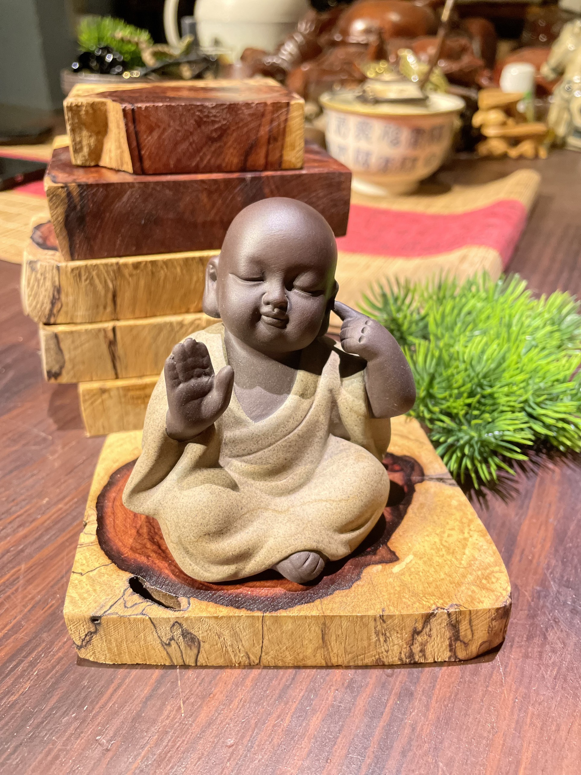 [HCM]Đế lót ly gỗ Cẩm