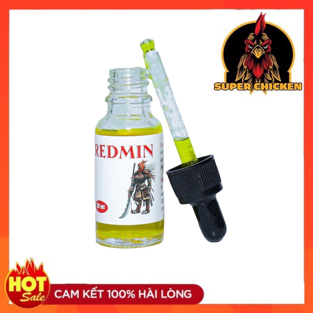 REDMIN VÀNG ( loại thông dụng ) dinh dưỡng cho gà đá 20ML