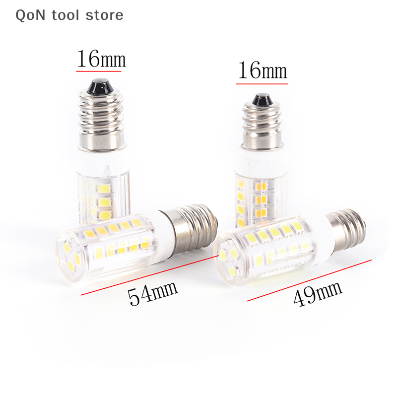 QoN tool E12 E14 Mini Dimmable dẫn ánh sáng đèn chùm Spotlight tủ lạnh tủ lạnh đèn