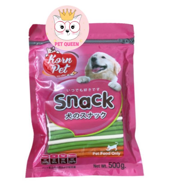 QUE GẶM DẺO CHO CHÓ THÁI LAN-SNACK THƯỞNG CHO CHÓ