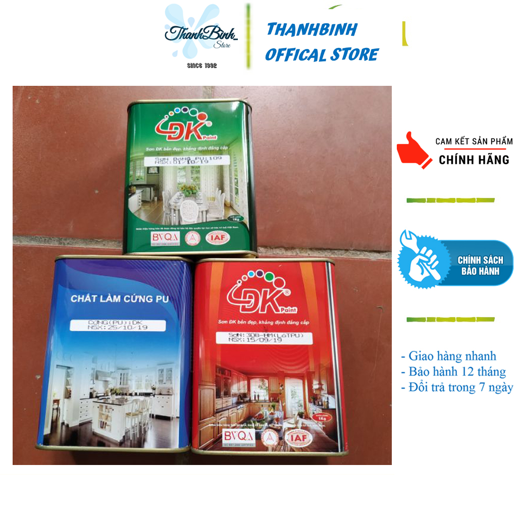 SƠN LÓT PU/ BÓNG PU/ CỨNG PU- CHO GỖ- ĐẠI KIỀU