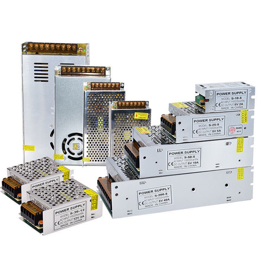 Transformer 220v 12v Dc Stabilized Power Supply Dc 12v Switching Power Suply 12v Led Driver Portable Lighting Accessorie