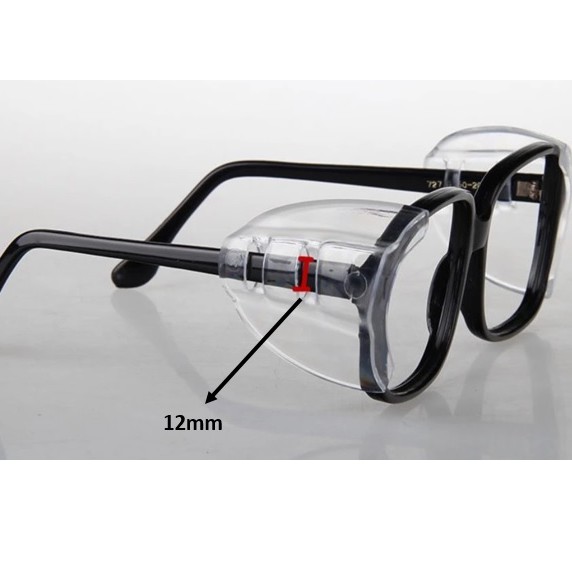 Clear Universal Flexible Side Shields Safety Glasses Goggles Eye Protection X 1pair Lazada 4083