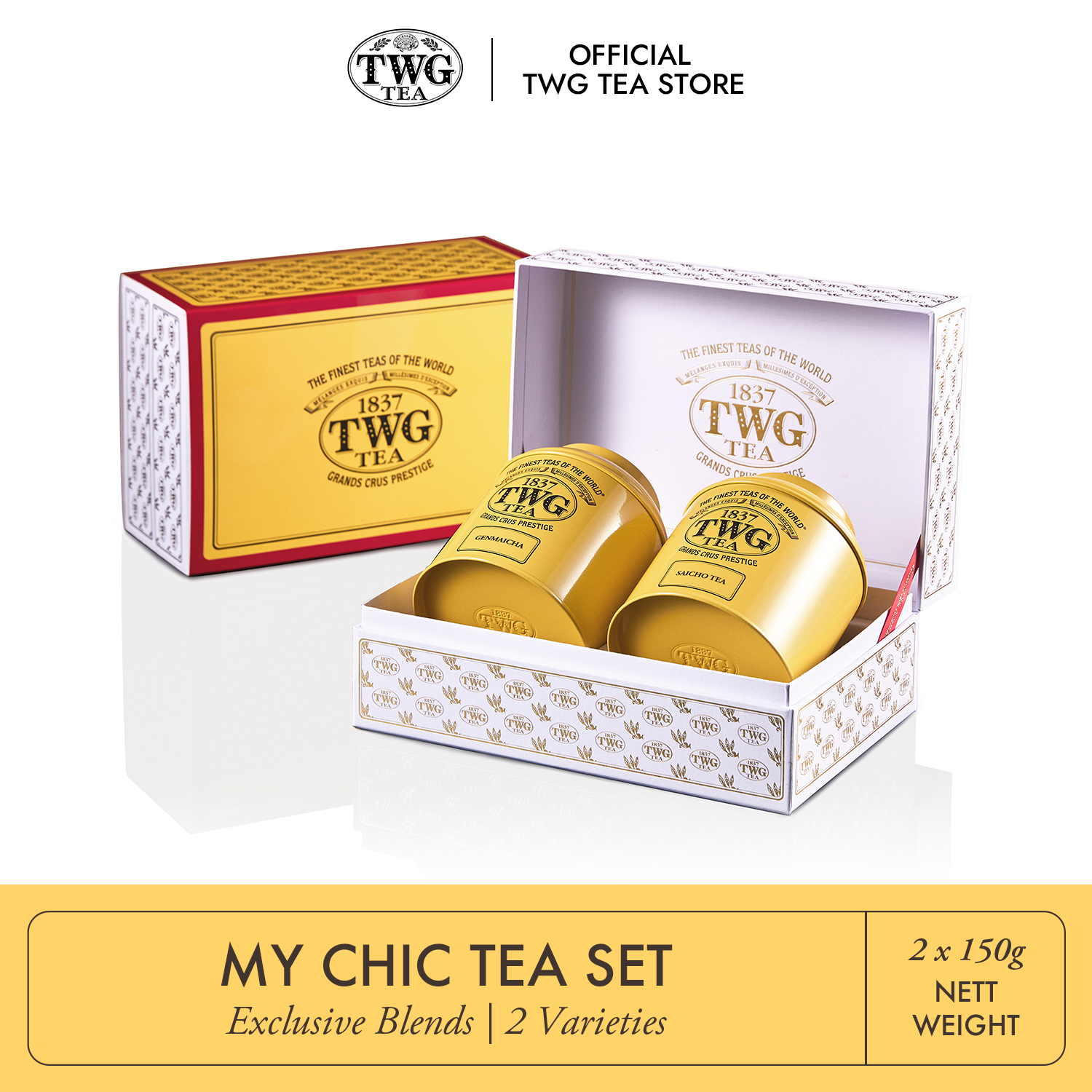 TWG Tea | My Chic Tea Set in Classic Tea Tin Gift Box