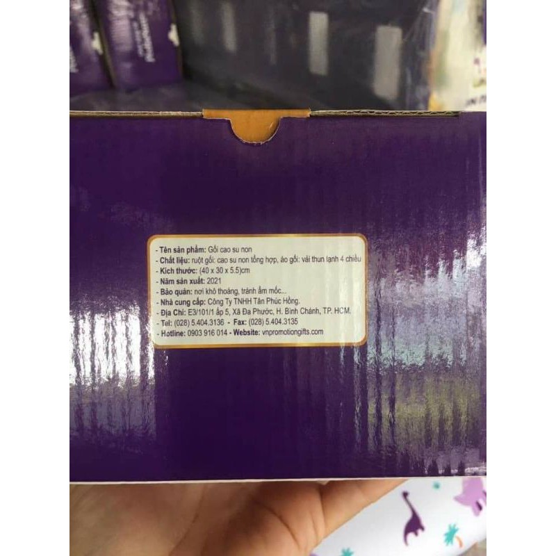 GỐI CAO SU NON CHO BÉ (QUÀ TẶNG TỪ SỮA PEDIASURE)