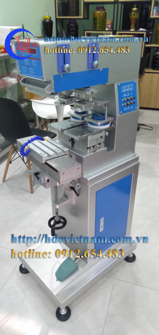 MÁY IN TAM PON (IN PAD) 2 MÀU CỐC MỰC