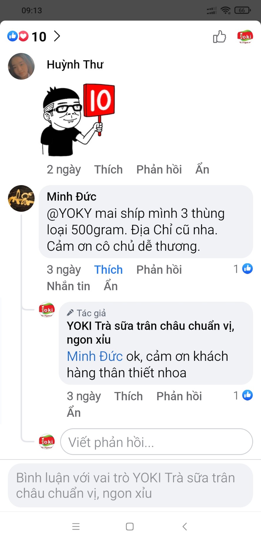 Yoki Trà sữa khoai môn 200g - 500g - 1kg