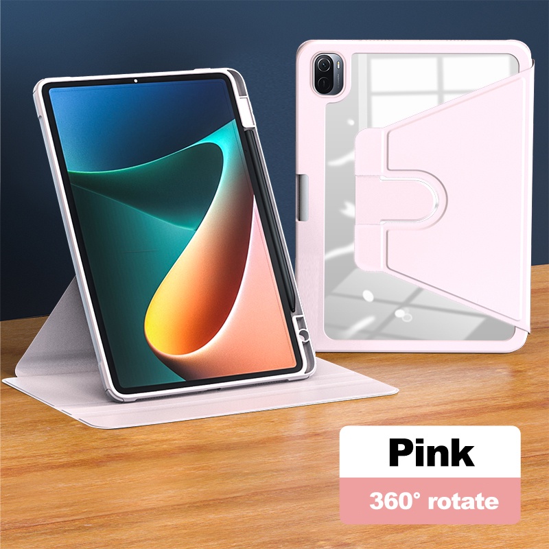 Goojodoq For Xiaomi Pad Case ไทยแลนด์สปอต เคสแท็บเล็ตหมุนได้ 360 องศาสำหรับ Xiaomi Pad 5 Pad 6 9916