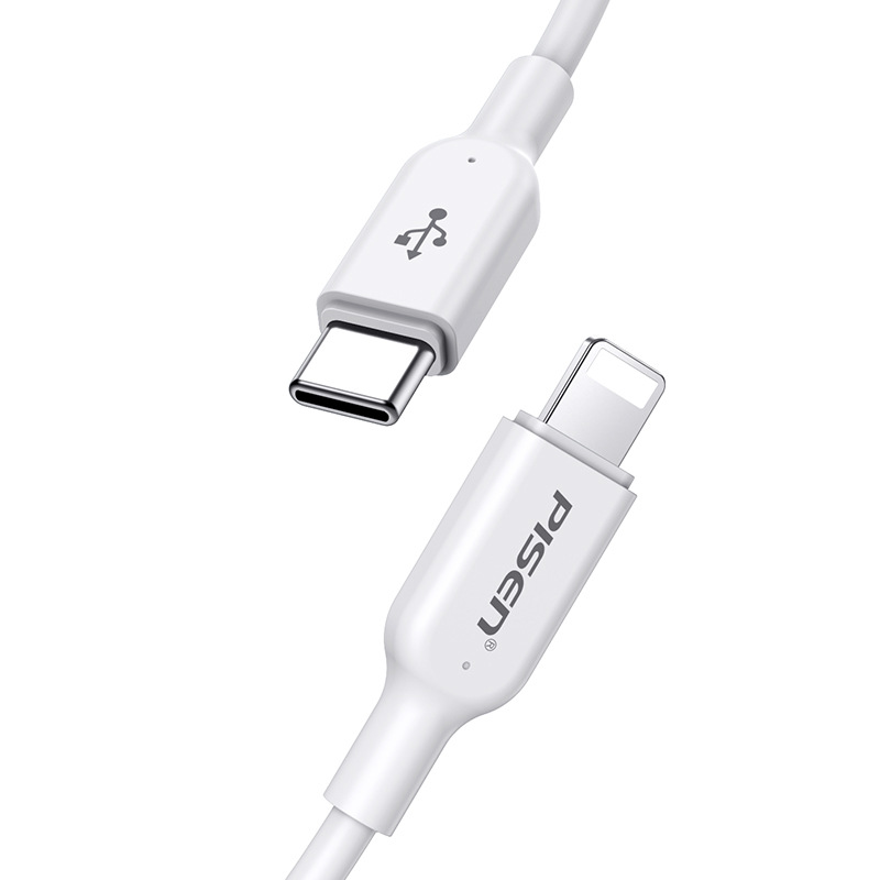 Cáp sạc PD Pisen công suất 20W có MFI cho Iphone, Ipad