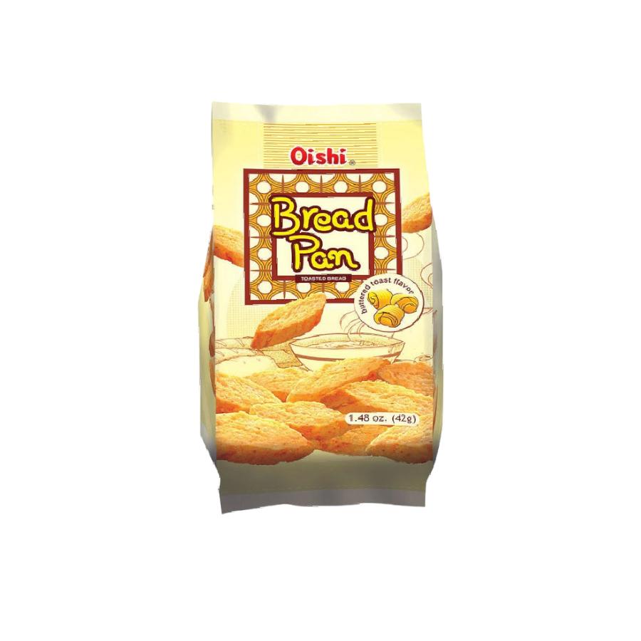 Oishi Bread Pan Buttered Toast Toasted Bread 42g Lazada Ph