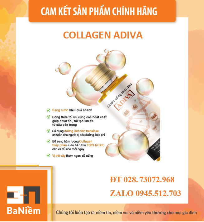 COLLAGEN ADIVA (NƯỚC UỐNG LÀM ĐẸP)
