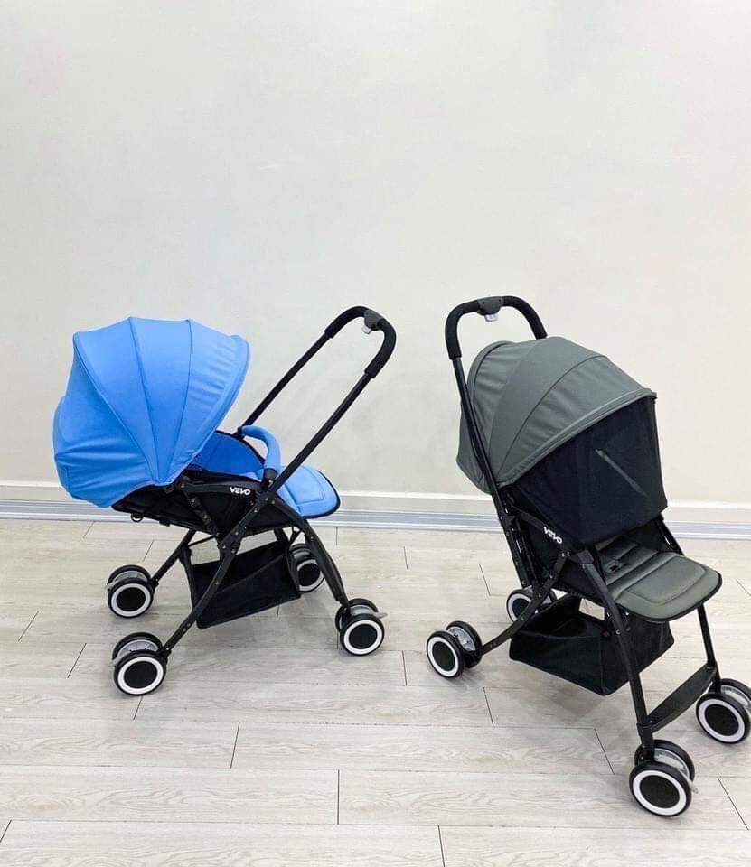 Xe Đẩy Vovo 2 Chiều 3 Tư Thế Mẫu Mới