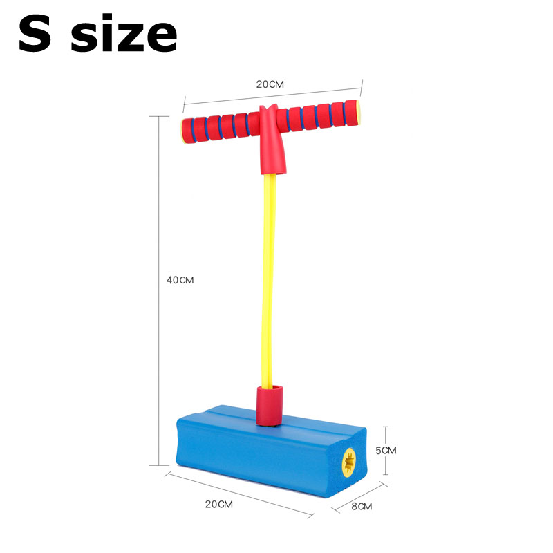 【Petalfall】Children Frog Jump Pole Sports Games Toy Indoor Outdoor Playset Frog Jump Pole For Boy Girl Fun Fitness Balance Trainer Toys Ddj. 
