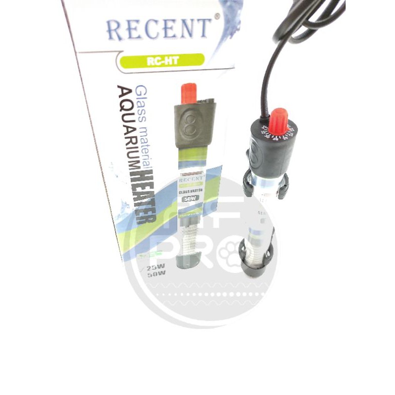 HEATER AQUARIUM RECENT RC HT 25WATT