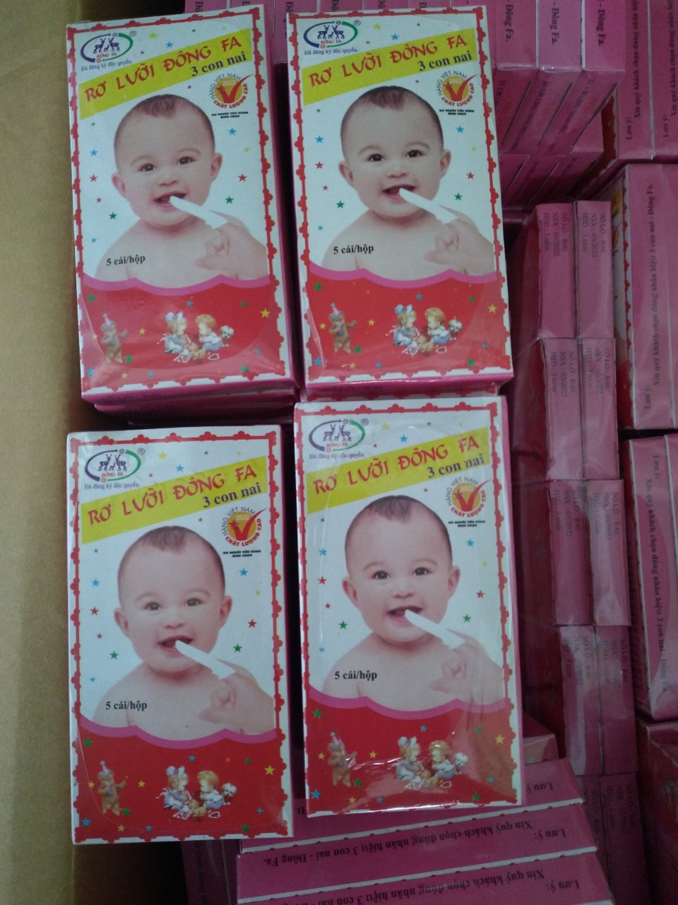 Rơ lưỡi đông pha lốc 10 hộp