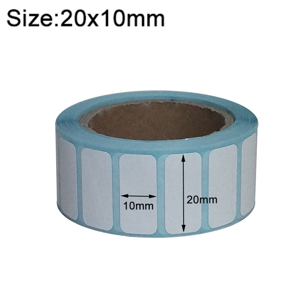 White Blank Supermarket Price Label Print Supplies Office School ...