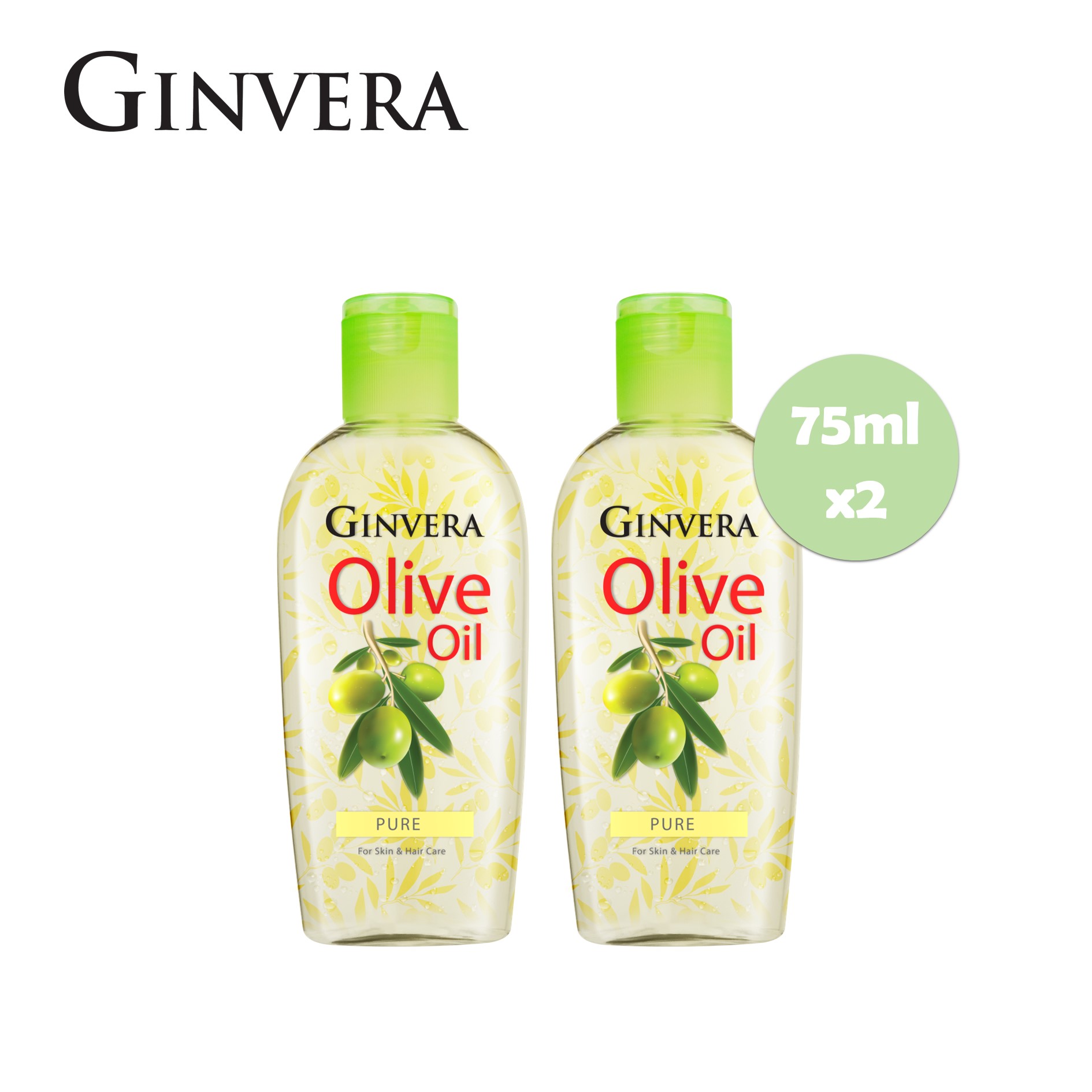 GINVERA Olive Oil 150ml for Hair, Face and Body to moisturise skin