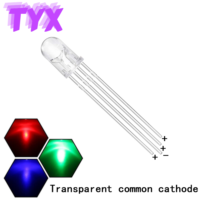 Tri Color Led Rgy 【UrbanNomad】5mm Full-color RGB Light-emitting Diodes Tri-color Red ...