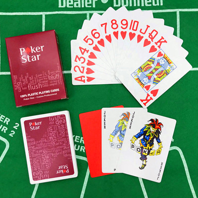 %E3%80%90The%20Timber%20Loft%E3%80%91New%20Hot%202%20Sets/Lot%20Texas%20Holdem%20Plastic%20playing%20card%20game%20poker%20cards%20Waterproof%20and%20dull%20polish%20poker%20star%20Board%20games%20qenueson%20-%20Image%202