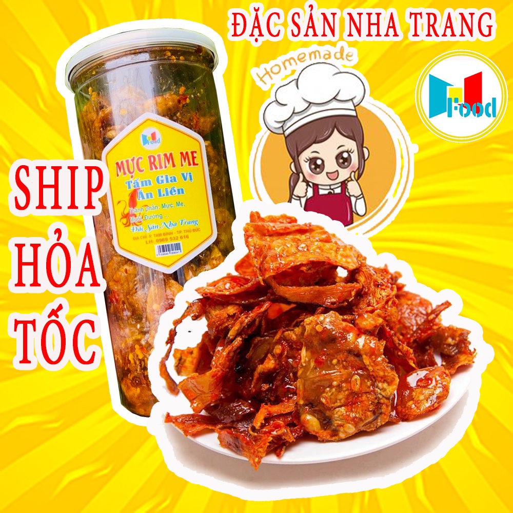 Mực sốt me - mực rim me - đặc sản nha trang