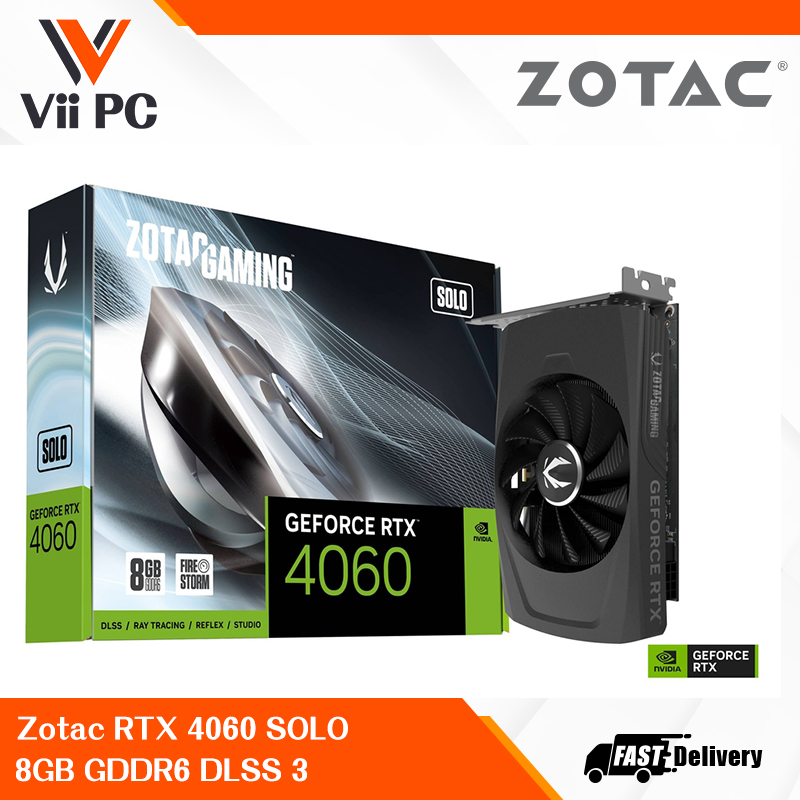 新品未開封】GeForce RTX 4060 ZOTAC 8GB SOLO（Promo ZOTAC GAMING 