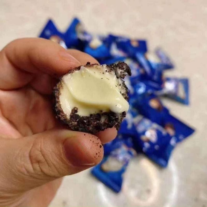 Bánh Oreo Socola Nhân Kem Sữa Tan Chảy 208g