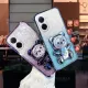 New Phone case Xiaomi Redmi A5 Back cover with Gradient 3D Bear Folding Stand Bracket Luxury Slim 6D Plating Glitter Girls for Redmi A5 case. 