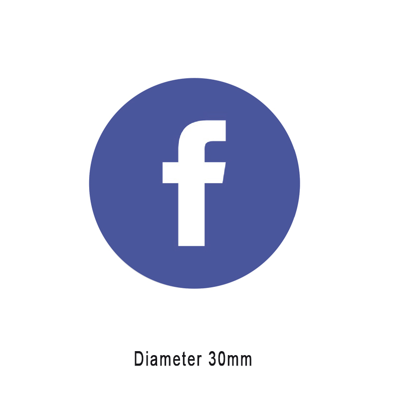 On-Metal Google Reviews Instagram Facebook Nfc Tag Sticker Epoxy Lables For Social Media. 