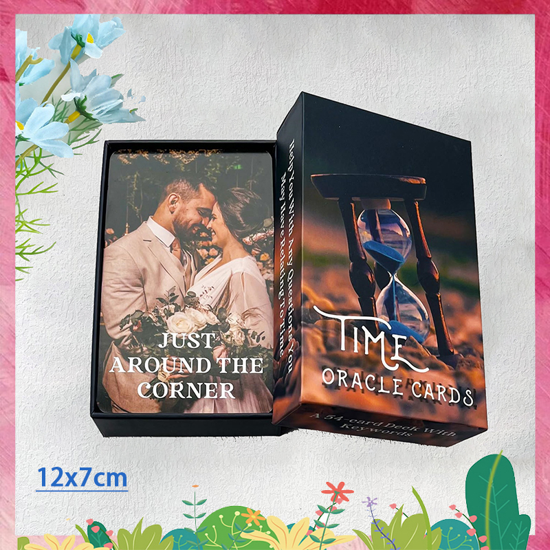 New Divine Time Oracle Card | Big Size 12x7cm | Meaning on the Cards | Fortune Telling Game | Tarot | English Version Divination Cards