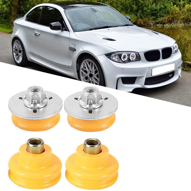 4Pcs Rear Shock Mount Kit 33506771738 for E90 E92 E82 E87