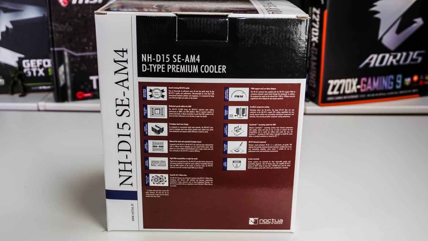 Tản nhiệt CPU Noctua NH-D15 SE-AM4