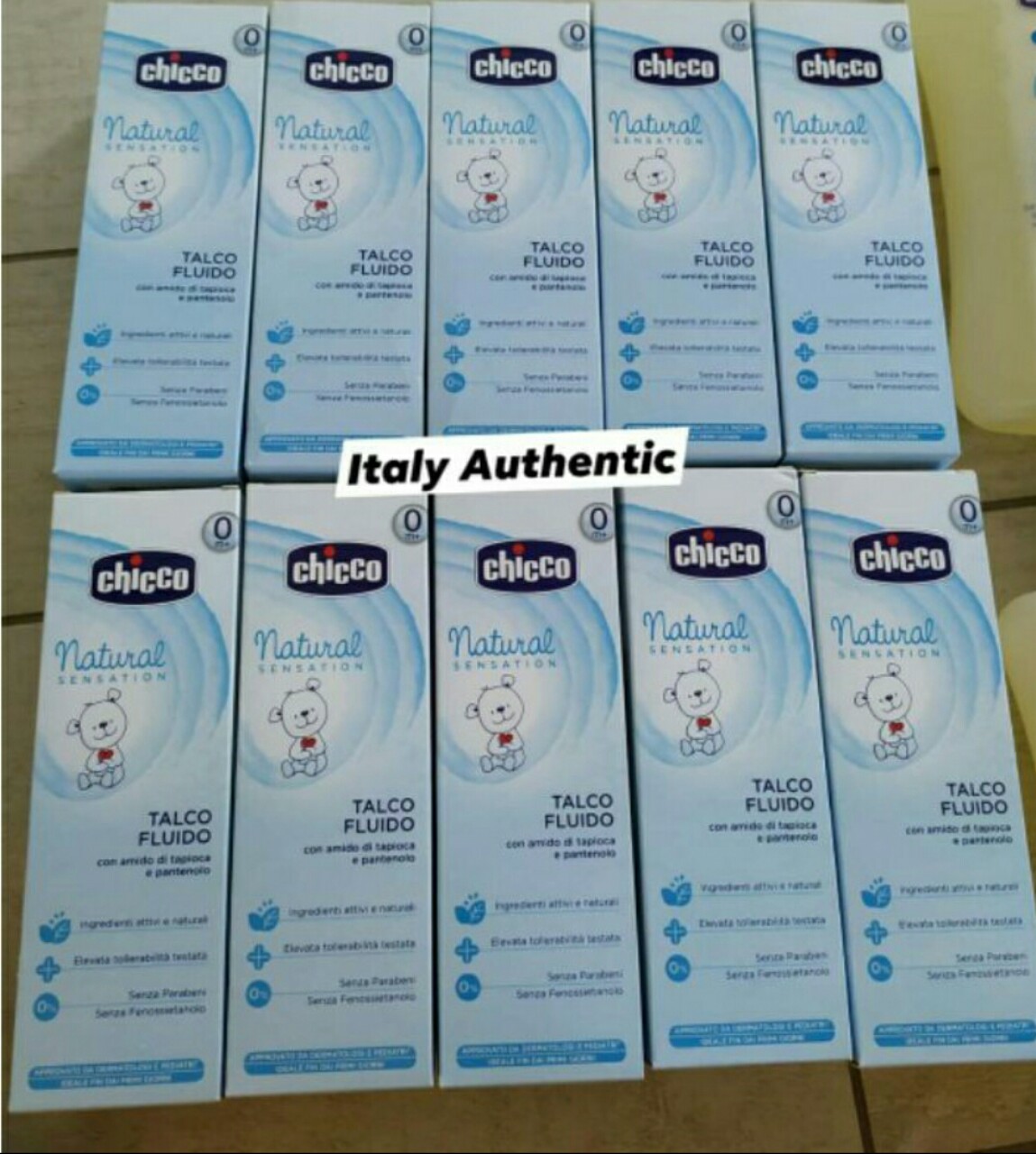 Phấn rôm nước Chicco 0M+ 100ml (CHUẨN NỘI ĐỊA Ý)