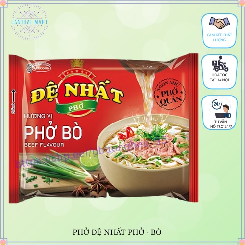 [COMBO 5 GÓI] PHỞ ĐỆ NHẤT VỊ BÒ/ GÀ - SIÊU NGON