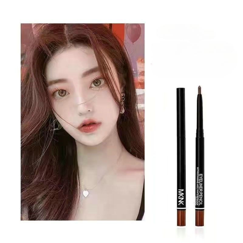 Mknk Bút kẻ mắt xoay tự động nhanh khô nhanh khô không thấm nước chất lượng cao
