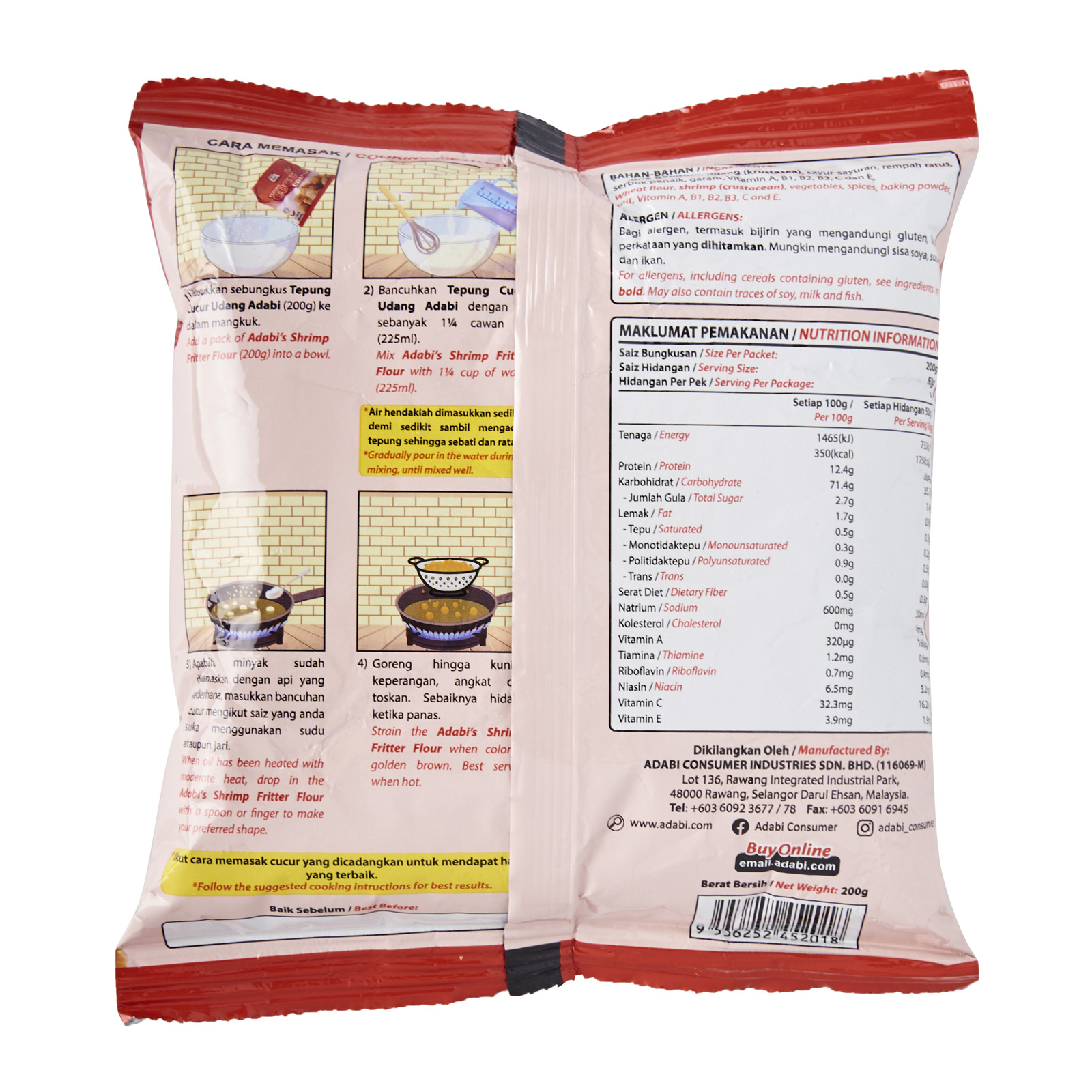 Adabi Cucur  Lazada Singapore
