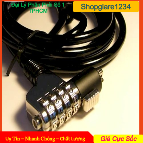 Khóa số Laptop KINGMASTER CP1300 (đây đen, xịn)