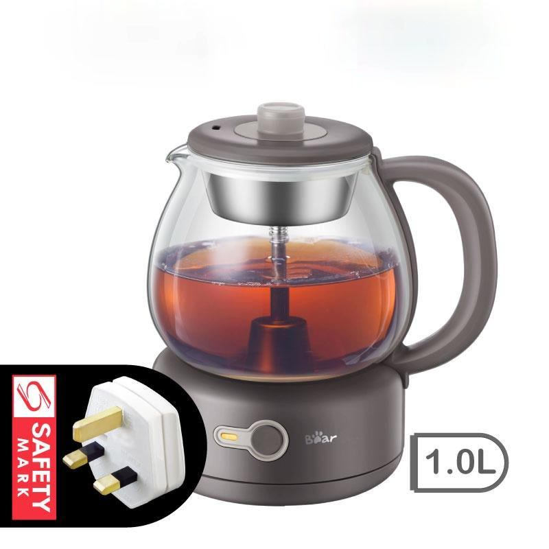 Bear Electric Health Teapot Health Kettle MultiFunction Glass Electric Tea Mini Tea Po t1.0L