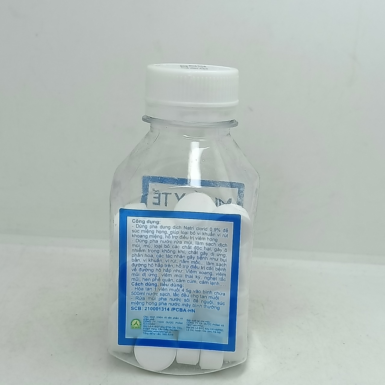 Muối Y Tế Ích Nhân 50 viên