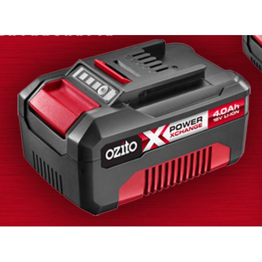 Đế lấy nguồn từ pin Ozito power X 18v