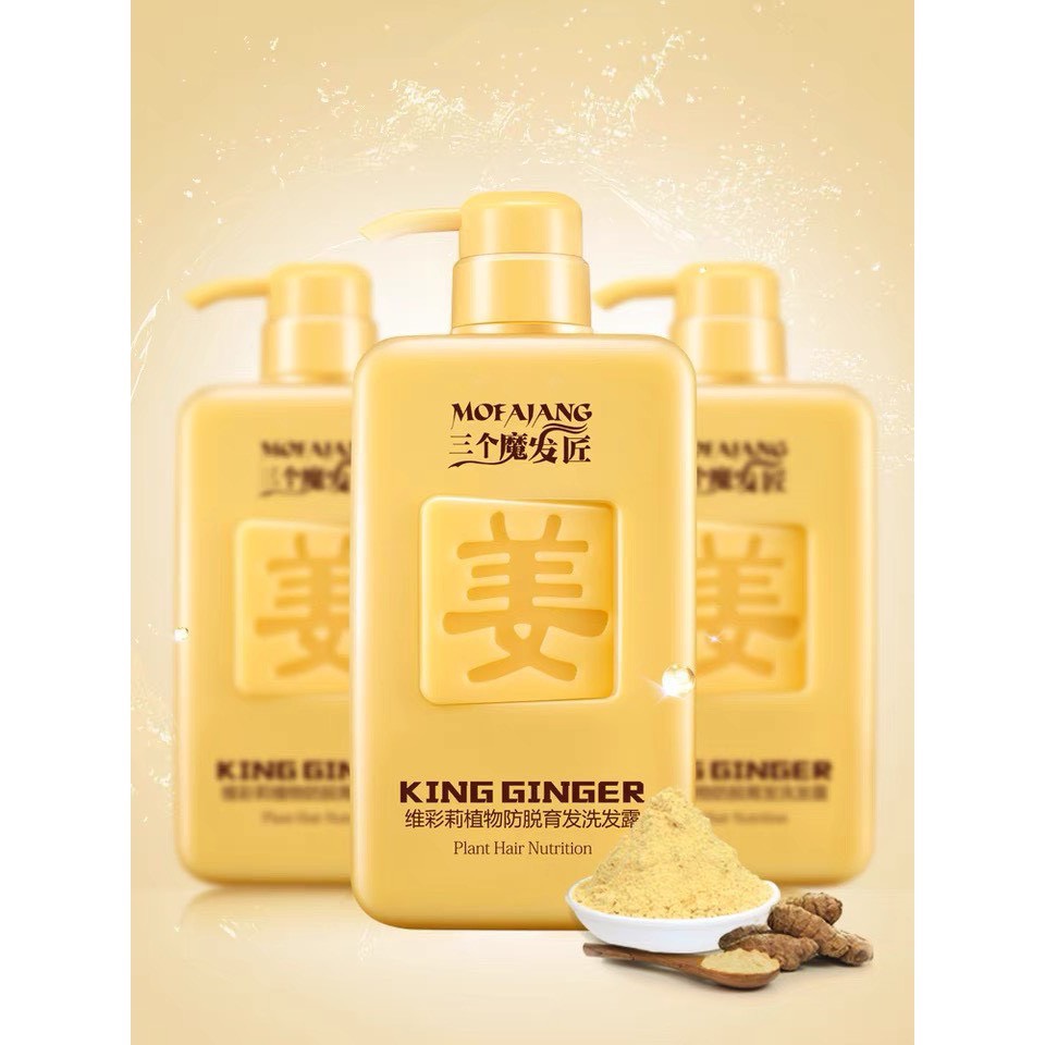 [GIẢM 5% ĐƠN 129K]Dầu gội gừng KING GINGER MOFAJANG