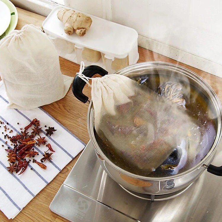 Túi lọc trà, gia vị nhiều cỡ