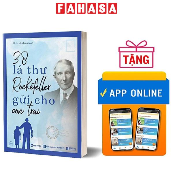 Fahasa - 38 lá thư rockefeller gửi cho con trai
