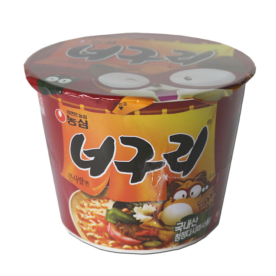 [Nongshim] Neoguri Big Cup 111g / 농심 너구리 큰컵 111g / Korean Noodle ...