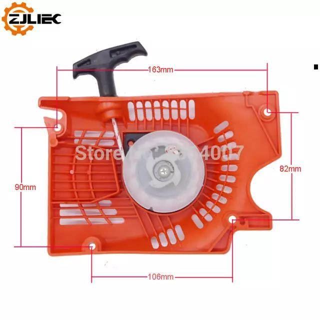 ốp giật khởi động máy cưa xích 5200 xăng pha nhớt