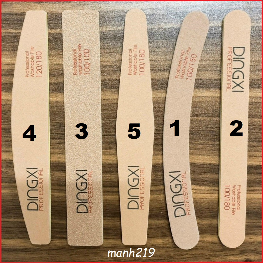 Dũa DINGXI dũa móng tay Nail - sinailmi